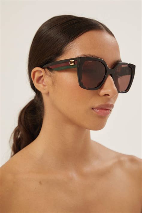 gucci havana sunglasses sale|gucci women's urban sunglasses havana.